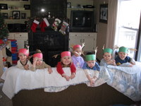kids on couch