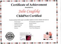 Child net certification Child net certification